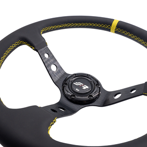 Volante sportivo speciale - in pelle - Product Image 5