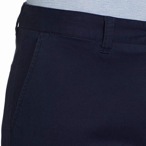 Pantalones largos informales para hombre, múltiples bolsillos Jogger transpirable con tejido de algodón, pantalones multibolsillos en blanco de lona lavada - Product Image 6