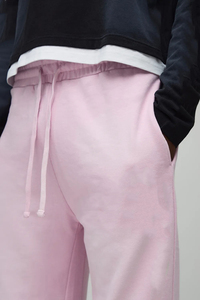 Wholesale Streetwear sunfade Washed heavyweight custom embroidered logo Men's Pants oversized Jogger flared Sweatpants for Man - Product Image 4