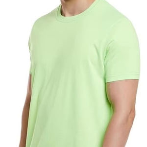 Camiseta de Manga Corta para Hombre, de Alta Calidad, 100% Poliéster Algodón Jersey, Lisa, Antiencogimiento, con Logotipo Personalizado, Corte Regular - Product Image 2