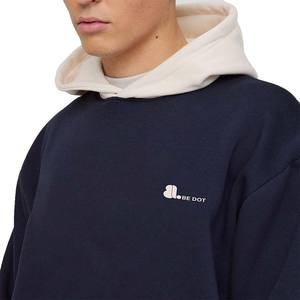 ชุดสเวตเตอร์แบบสวมหัวระบายอากาศได้ดีเป็นมิตรกับสิ่งแวดล้อมชุดวอร์มบล็อกสีตามสั่งสำหรับผู้ชายเสื้อผ้าแนวสตรีท - Product Image 3