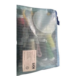 Bulk Lion Wholesale <b>Sewing</b> Kit with Plastic Fabric Scissors Thread Needles Mesh Pouch for Travel Repairs-Size 6-3/8x5x1 - Product Image 4