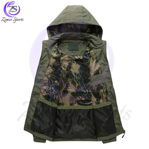 เสื้อแจ็กเก็ตกันน้ำกันลมมีฮู้ดสำหรับผู้ชายดีไซน์ใหม่ระบายอากาศได้ดีดีไซน์ใหม่ - Product Image 5