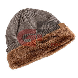 Fabricantes al por mayor logotipo personalizado de invierno Beanie Hat Keep Warm Unisex Beanie Hat con logotipo personalizado - Product Image 3