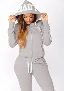 Ensemble de survêtement de jogging de qualité supérieure pour femmes, nouveau design élégant, survêtement personnalisé avec logo pour femmes - Product Image 4