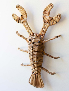 Cangrejo de pared decorativo HOT para niños hecho de jacinto de agua natural de Vietnam - Product Image 3