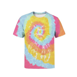 T-shirts Tie-Dye Respirants et Durables en Tissu de Haute Qualité – Dernière Collection en Gros - Product Image 2