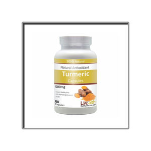 แคปซูลขมิ้นสกัดสมุนไพร500มก. อินเดียขายส่งจำนวนมากในอุตสาหกรรมการดูแลสุขภาพ - Product Image 1