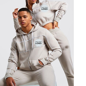 Custom Street Apparel Casual Fleece Street Wear Heavy Weight Custom Boxy Fit Chándal para los hombres - Product Image 4