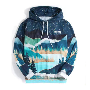 Sweat-shirts à capuche personnalisés pour hommes, sublimation, prix de gros, tissu polaire, impression, sweat-shirts à capuche sublimés - Product Image 1