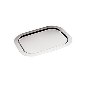 Plateau de service en métal poli et brillant, de forme et de taille personnalisées, fabriqué manuellement en inde - Product Image 6