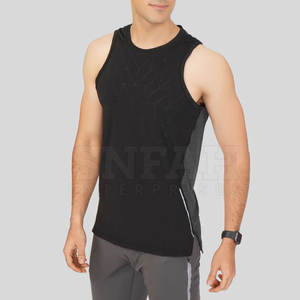 <b>Men's</b> Seamless Sleeveless <b>Gym</b> Tank Top Solid Color Sports <b>Vest</b> <b>for</b> Training Casual Deep Cut Breathable Customized Colors Logo - Product Image 6