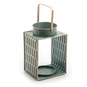 Portavelas de pilar de Metal con asa a la venta, decoración de boda para el hogar, portavelas único con el acabado más nuevo - Product Image 1