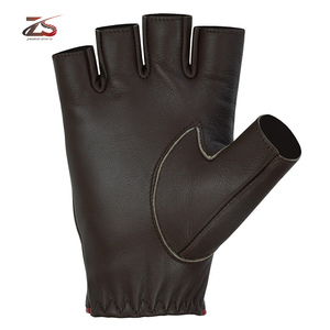 Guantes de Ciclismo de Verano, Medios Dedos, Ecológicos, Duraderos, con Pantalla Táctil, de Algodón/Poliéster/Spandex, para Uso Diario, de Pakistán - Product Image 3
