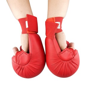 Gants de protection de tibia et de cou-de-pied de karaté avec protège-pied sur mesure nouveau équipement de sparring de fabrication pour équipement d'entraînement de karaté - Product Image 5