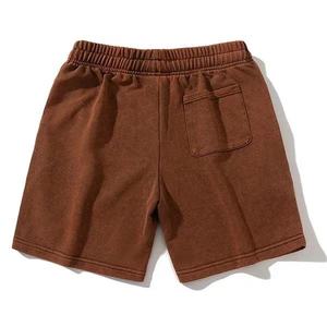 กางเกงขาสั้นผ้าฝ้ายเอวยางยืดระบายอากาศได้ดีสำหรับผู้ชายกางเกงสตรีทไซส์ใหญ่พิเศษ - Product Image 6