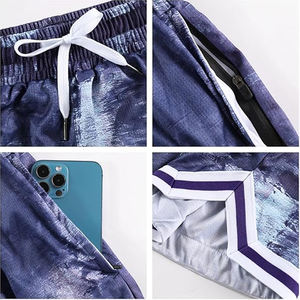 Quick Dry Breathable Woven Nylon Spandex Workout <b>Jogging</b> Gym Fitness Sport Elastic Waist Solid Athletic <b>Mens</b> Running <b>Shorts</b> - Product Image 4