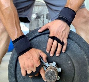 ถุงมือยกน้ำหนักคาร์บอนไฟเบอร์สำหรับผู้หญิงที่ใส่สบายฟิตเนสยิมนาสติก - Product Image 4