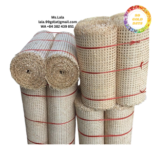 Hand-woven cane webbing <b>sheet</b> showcasing clean texture and durability, popular for minimalist spaces and warm decor styles - Product Image 5