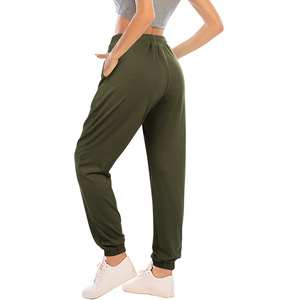 Pantalones acampanados de cintura alta para mujer a la moda, pantalones de moda Retro de estilo acampanado de tela elástica para todas las estaciones - Product Image 4