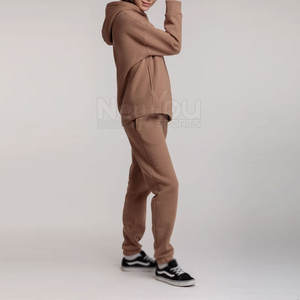 Conjunto Deportivo de Invierno de Primera Calidad para Mujer, Diseño de Dos Piezas, Personaliza Tu Propio Conjunto Deportivo de Manga Larga para Mujer - Product Image 6