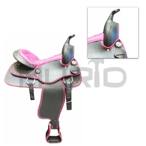 Selle de cheval de haute qualité, selle de dressage en cuir véritable, selle de cheval de style western, selle de designer, pour concours équestres, cousue - Product Image 3
