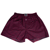 Prix d'usine – Lot de 4 boxers et slips pour hommes, respirants, avec logo imprimé, haute élasticité, 100 % coton, en soie glacée, bleus, tissés