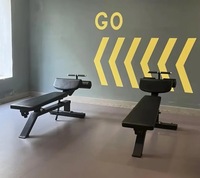Banc de musculation inclinable réglable BN Commercial pour la musculation des abdominaux et des pectoraux en salle de sport, équipement de fitness