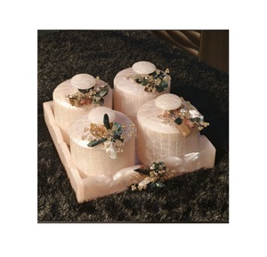 Luxury Oval Resin & Glass Dry Fruit Storage <b>Jar</b> Airtight Food Container with Clip-on Lid for Presents Kitchen Use - Product Image 1