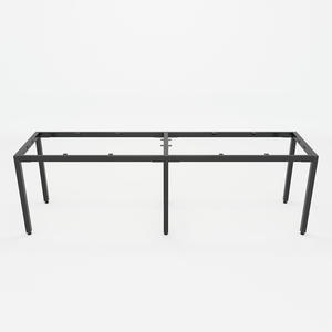 Table de regroupement Uconcept HCUC024 pour 2 personnes, structure en acier, assemblage 60x240cm, style industriel moderne pour appartement, hôtel, chambre - Product Image 2