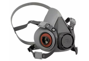 3M 6200 <b>TPE</b> Reusable Respirator Half-Face Mask Comfortable Fit Customized Layers Offers Reliable Protection Particulates Gases - Product Image 4