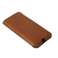 Funda de Cuero PU Delgada con Grabado Láser Personalizado France Design FD0000129 para iPhone, Accesorio Autoadhesivo para Tarjetas y Billetera