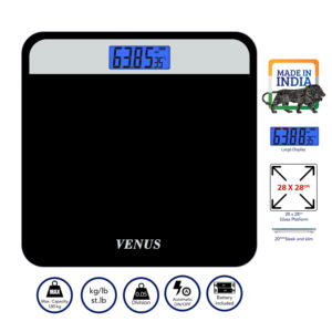 Báscula de baño digital de vidrio templado, capacidad de 180kg, pantalla LCD ligera delgada, plataforma antideslizante, báscula de peso corporal moderna - Product Image 2