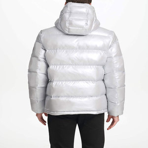 ขายร้อนแจ็คเก็ตปักเป้าฟองสําหรับผู้ชายยอดนิยมแจ็คเก็ตปักเป้าราคาถูกขายส่งแจ็คเก็ตกันลมธรรมดาแบบกําหนดเอง OEM - Product Image 3