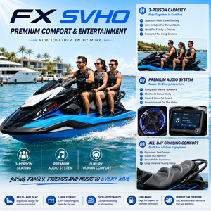 <span class=keywords><strong>Jet</strong></span> <span class=keywords><strong>ski</strong></span> haute performance FX SVHO suralimenté, PWC de luxe 3 places pour loisirs, tourisme et sports nautiques - Product Image 5