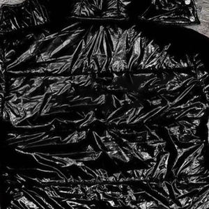 Veste bulle rembourrée en coton pour hommes en nylon 100% personnalisée OEM avec col montant et logo sur le devant - Product Image 5