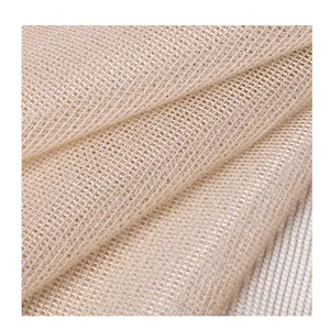 Hexagonal Hard Power Net Mesh Fabric High Quality 50D 100% Polyester 50D 70D 100D or Customized YARN DYED Soft Comfortable Plain