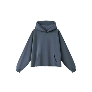 เสื้อฮู้ดดี้สไตล์วินเทจแบบใหม่ ลุคย้อนยุค แต่งลายปัก 3 มิติ และงานปะติด - Product Image 1