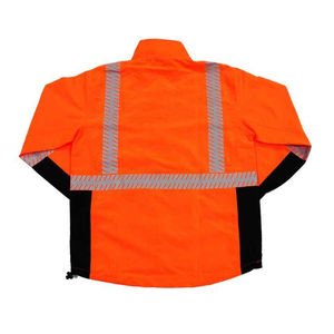 Meilleur service OEM en gros, veste de sécurité en polyester réfléchissante multi-poches imperméable de haute qualité et confortable - Product Image 4