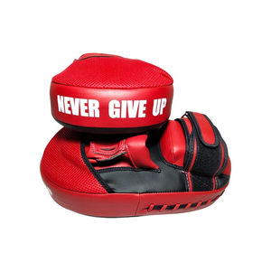 Professionnel Kickboxing Fairtex Focus Mitaines personnalisé Entraînement De Boxe Coussinets De Poinçonnage En Cuir Véritable Muay Thai Focus Pad - Product Image 3