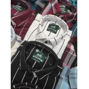 Modern Fit Full Sleeve Premium Grindal Checks Men <b>Shirt</b> Crafted With Lightweight Fabric Ideal For Office Events And Leisure Wear - Product Image 4