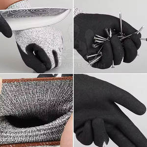 Guantes de Seguridad de Alta Calidad HHPF, Guantes Resistentes a Cortes Más Vendidos para Protección de Manos, Marca SAFETY SPECTRUM, Personalizables - Product Image 5