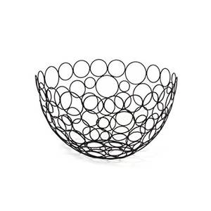 Cuencos decorativos de celosía de Metal abierto moderno, cestas anidadas, diseño de calado ecológico, precios bajos pulidos de alta calidad - Product Image 6