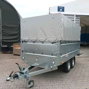 Heavy 6 X 4 Galvanised Manual <b>Box</b> <b>Trailer</b> and Car Use Folding Utility <b>Trailer</b> for Farm Transport. - Product Image 1