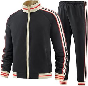Custom Zip up Soft Shell Trackpants 2 piezas Set Hombres Impermeable Puños elásticos Unisex Nylon Windbreaker Chándal Chaquetas para hombres - Product Image 1
