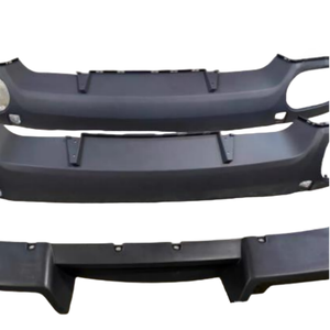 Haute Qualité, Compatible avec Porsche Cayenne 07-10, Pare-chocs Arrière, Centre de Pare-chocs Arrière, Jupe Inférieure, Simple rangée, Double rangée 9Y0807834 - Product Image 4