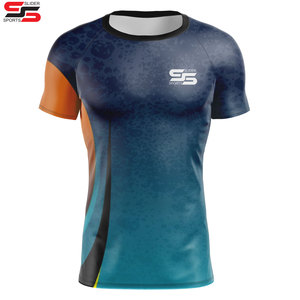<b>Men</b> Bodybuilding Sports Tight T-<b>shirt</b> Summer Compression Turtleneck Short Sleeve Gym Fitness Quick Dry Running Male Workout Top - Product Image 3