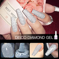 Bellinails – vernis à ongles en Gel, haute qualité, longue durée, paillettes diamant arc-en-ciel UV Super Flash Disco