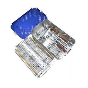 Extractor ortopédico Manual de alta calidad, juego de instrumentos de extracción de tornillos, instrumentos quirúrgicos de hueso, acero inoxidable alemán - Product Image 3