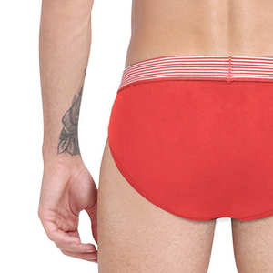 Respirant Design Personnalisé Impression par Sublimation Hommes Boxer Brief Groovy Coloré Sous-Vêtements Shorts Homme Sous-Vêtements Fabriqué Au Pakistan - Product Image 5